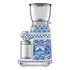 Smeg Coffee Grinder Dolce & Gabbana Blu Mediterraneo | CGF01DGBEU