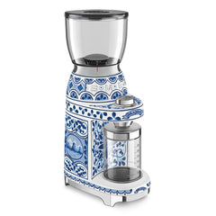 Smeg Coffee Grinder Dolce & Gabbana Blu Mediterraneo | CGF01DGBEU