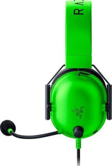 Razer BlackShark V2 X Wired Gaming Headset - Green - 50mm TriForce Drivers - Hyper Cardioid Mic
