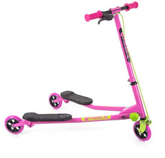 Yvolution YFliker A1 Air 2018 Refresh Scooter – Pink/Green | 101055