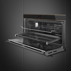 SMEG Oven 90 Cm Electric Dolce Stil Novo Black | SFPR9604TNR