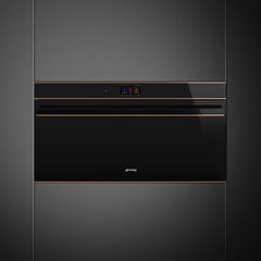 SMEG Oven 90 Cm Electric Dolce Stil Novo Black | SFPR9604TNR