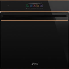 SMEG Combi Steam Oven 60 Cm Electric Dolce Stil Novo Black | SO6606S4PNR