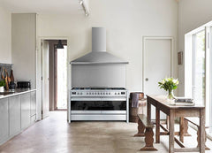 Smeg Wall Mounted Hood 150cm 830 m³/h Stainless Steel | KD150HXE