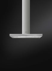 SMEG Wall Mounted Hood 90cm 581 m³/h Stainless Steel | KATE900EX