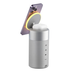WIWU 3 in 1 wireless charger speaker Wi-W022 White | WI-W022-WT