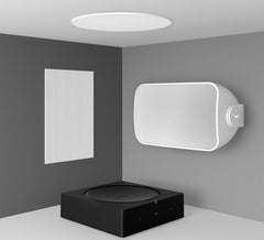 Sonos Outdoor Speakers by Sonance - Pair (White)