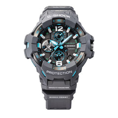 Casio G-SHOCK GRAVITYMASTER Bluetooth Solar Men Watch - Grey & Blue | GR-B300-8A2DR