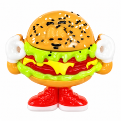 4 Assorted Designs Small Food Character Squishy Toy Set | AL1093