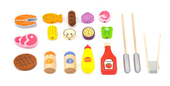 Viga Standing BBQ Wooden Pretend Play Set - 3+ | 50983