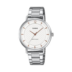 Casio Women 3-Hand Watch - Silver | LTP-VT04D-7ADF