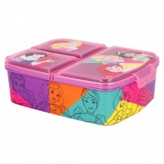 Stor Multi Compartment Sandwich Box Princess Bright & Bold | 51220