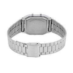 Casio Unisex Vintage Analog-Digital Watch - Green / Silver | AQ-230A-3AMQYDF