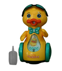 Rong Xian Yi Walking Duck Toy with Music, Lights & Water Vapor | ZR147