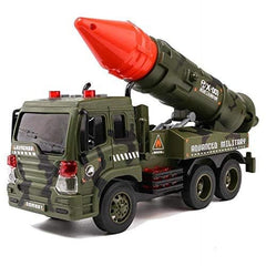 Missile Launch Vehicle Toy Truck with Light & Sound - Green | YF3093B