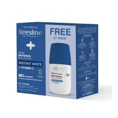 Beesline Coffret Whitening Roll-On Deo Instant White Vitamin C 1+1
