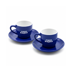 Najjar Raqwa Porcelain Set Single Cups & Saucers