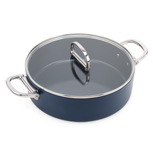 Joseph Joseph Space 28cm / 5qt Non-Stick Shallow Casserole & Lid | 45046