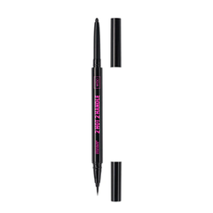 Wibo 2 Hot 2 Handle 2 In 1 Double Eyepencil & Eyeliner - Deep Black