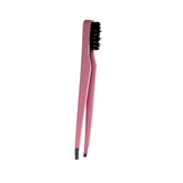 Trendy Accessories Tweezer With Brush - Pink