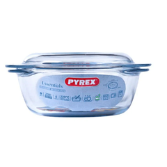 Pyrex Essentials Glass Round Casserole High Resistance 1.3L | 207A