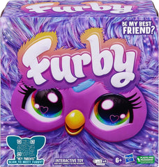 Hasbro Furby Purple F6743 — Voice Activated Interactive Plush Toy | 5 Modes, 600+ Responses, 15 Accessories