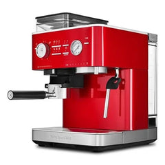 KitchenAid Semi-Automatic Espresso Machine with Burr Grinder Candy Apple | 5KES6551ECA