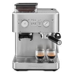 KitchenAid Semi-Automatic Espresso Machine with Burr Grinder Stainless Steel | 5KES6551ESX