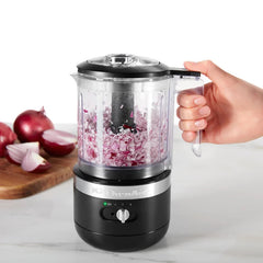 KitchenAid Cordless Food Chopper 1.18L - Matte Black | 5KFCB519EBM
