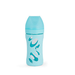 Twistshake Anti-colic Glass bottle 260mL Pastel Blue | 78583