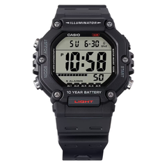Casio Men Digital Watch - Black | AE-1600H-1AVDF