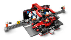 LEGO® City محطة توقف وصيانة F1® وطاقم الصيانة مع سيارة فيراري | 60443