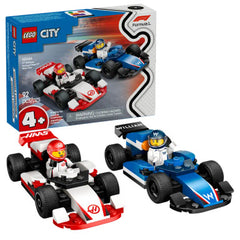 سيارات سباق ليغو® سيتي F1® ويليامز راسينج وهاس F1® | 60464