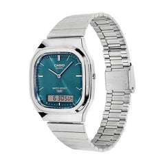 Casio Vintage Analog-Digital Unisex Watch - Blue / Silver | AQ-240E-3ADF