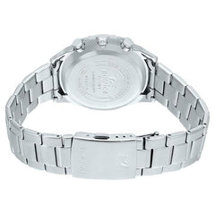 Casio Edifice SLIM Men Chronograph Watch - Silver Black | EFR-S567D-1AVUDF