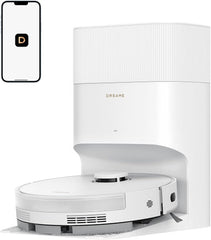 Dreame Robot Vacuum & Mop, White | D20 Plus