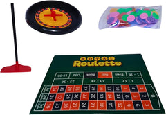 Royal Roulette Tabletop Game Set with Chips, Mat & Rake | 60