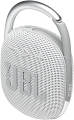 JBL Clip 4 Portable Bluetooth Speaker - White | CLIP4WT