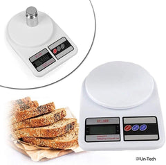 Electronic Kitchen Digital Weighing Scale, Multipurpose, White, 10 Kg