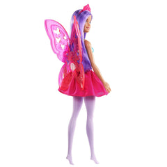 Barbie Dreamtopia Fairy Doll with Purple Hair & Star Wings - Pink | FXT02