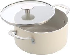 KitchenAid 20cm 3.11L Non-Stick Aluminum Casserole with Glass Lid | CC010376-001