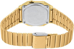 Casio Vintage Digital Unisex Mesh Watch - Gold Plated | A700WG-9ADF