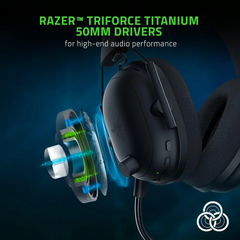 Razer BlackShark V2 Pro Wireless Gaming Headset - Black - THX 7.1 - TriForce Titanium 50mm Drivers