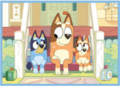 Trefl 4‑in‑1 “Bluey & His World” Puzzle | 34637
