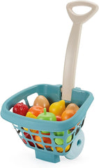 Ecoiffier Shopping Trolley with Fruits | 0001217