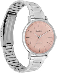Casio Women 3-Hand Watch - Pink / Silver | LTP-VT03D-4BDF