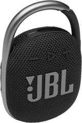 JBL Clip 4: Portable Speaker with Bluetooth, Built-in Battery, Waterproof and Dustproof Feature - Black | JBLCLIP4BLKAM