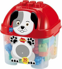 Ecoiffier Abrick Puppy Box - 50 Pieces | 0001927
