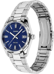 Casio Unisex 3-Hand Watch - Blue / Silver | UTP-1302PD-2A1VDF