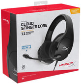 KINGSTON HYPERX HEADSET STINGER CORE 7.1 SURROUND SOUND | HHSS1C-AA-BK/G